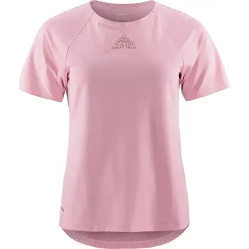 Dámské běžecké triko Craft PRO Trail SS růžová L