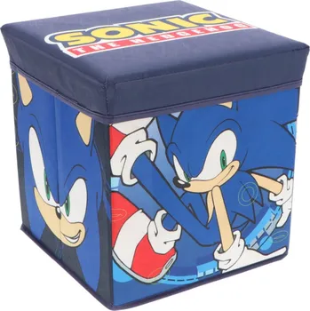Hračka pro nejmenší Cozy Noxxiez Úložný box a taburetka Sonic