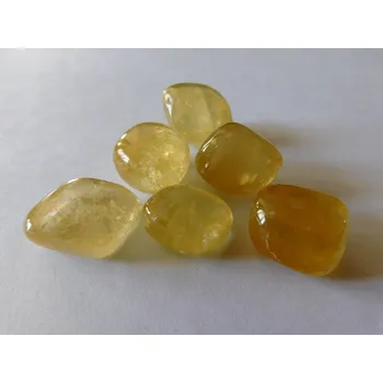 Přírodní kámen KALCIT ŽLUTÝ Čína, cca 2,5 cm, 15 - 20 g