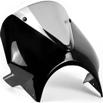 Triumph Speed Twin 19-24 přední štít/plexi 26000U (barva - černý lesk,plexi kouřové)