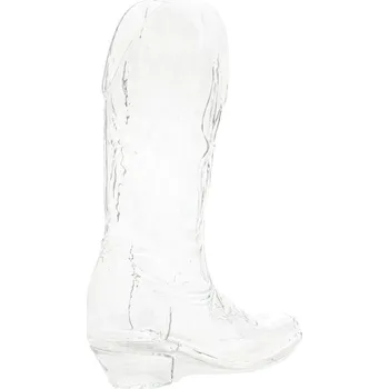 Váza Váza CRYSTALBOOTIE 28 cm, čirá, sklo, Seletti