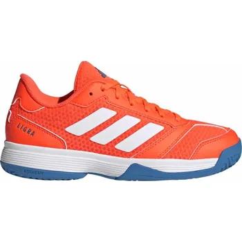 Dívčí obuv Dětské sálové boty adidas LIGRA 8 IN K oranžové JR9299 - EUR 33,5 | UK 1,5 | US 2