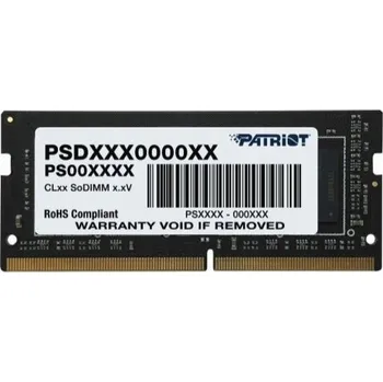 Operační paměť Paměťový modul PATRIOT SIGNATURE DDR4 SO-DIMM 8GB 3200MHz (PSD48G32002S)