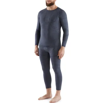 Set pánského termoprádla Pánský funkční set Viking Lan Pro Merino (Set) Velikost: L / Barva: šedá
