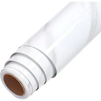 Lepicí páska Samolepicí páska s mramorovým efektem (45 cm x 3 m) - Bílá