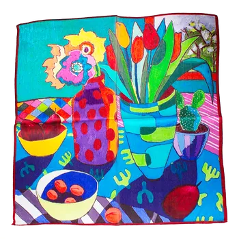 Šátek NovaKabelka.cz Dámský šátek Sciarpa Seta 140