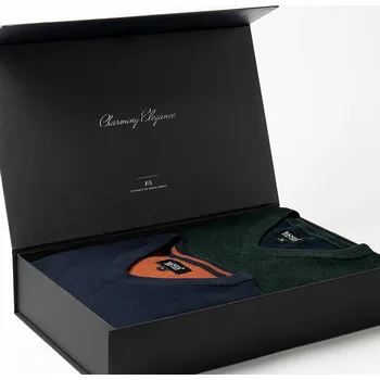 Pánský svetr Set pánských svetrů MARCELIO Emerald a Marin, 2 ks v dárkovém boxu