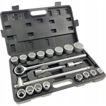 Klíč BOXER Klíče nástrčné 12-hrané 21 ks. 3/4" 19-50 mm