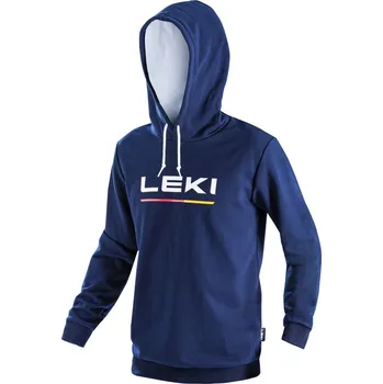 Pánská mikina mikina pánská LEKI Logo Hoodie LEKI true navy blue-white - L
