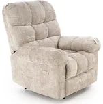 HALMAR AMORE polohovací křeslo béžové 229473194