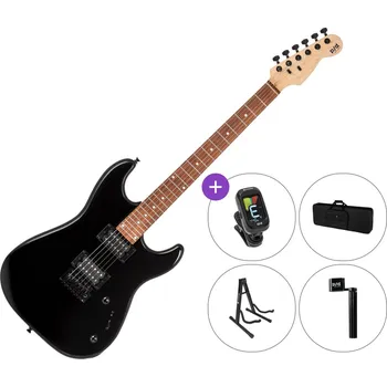 Elektrická kytara PSD Guitars SPS-100 SET 2 Black Elektrická kytara