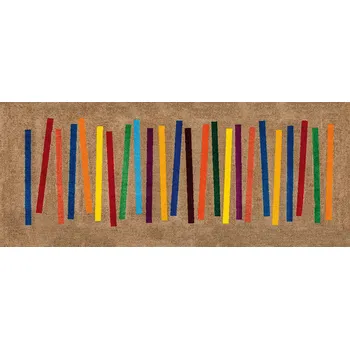 wash+dry Rohožka Mixed Stripes Rozmer: 80x200 cm