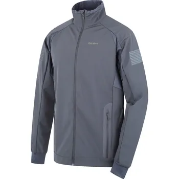 Pánská casual bunda Husky Pánská softshell bunda Scooby M XL, dk. grey