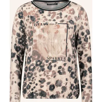 Dámské tričko Betty Barclay Dlouhé Rukávy S Ozdobnými Kameny, krémová /...