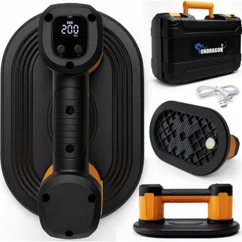 přísavka na sklo ONDRAGON Aku vakuová přísavka / držák na sklo & dlažbu (200 kg)