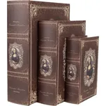 Clayre & Eef Úložný box ve tvaru knihy…