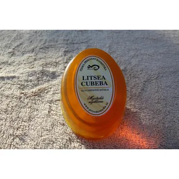 Mýdlo Glycerinové mýdlo ovál-vůně litsea cubeba