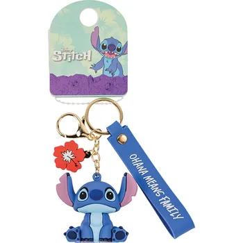 Přívěsek Disney dětská 3D vinylová klíčenka STITCH GH00188YL.PH