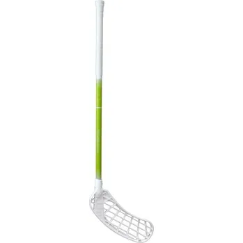 Florbalová hůl Salming Quest2 Mid Mini Stick 35 White/Green 60 cm L
