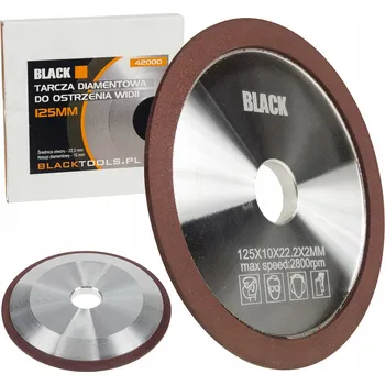 Pilový kotouč Black Kotouč na ošetření pilových kotoučů 125x22mm