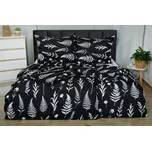 Krepové povlečení mikro BASIC SARKA černé