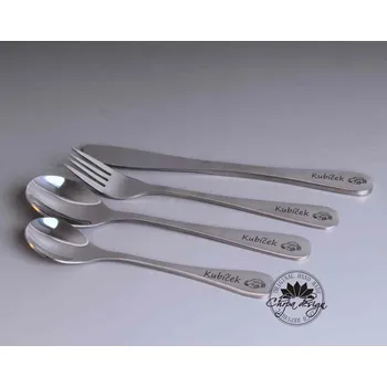 Příbor Nerezový příbor dětský - NA ZAKÁZKU - platba předem