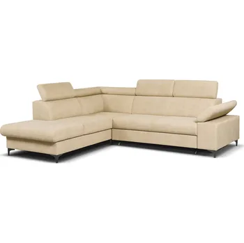 Sedací souprava Rozkládací rohová sedačka PALAS béžová