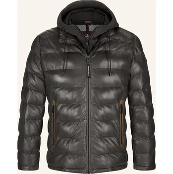 Milestone Pánská Kožená Prošívaná Bunda Mscallisto S...