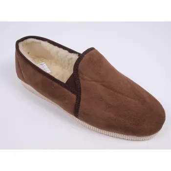 Dámská obuv Bačkory papuče Pegres 3032 důchodky hnědé zateplené velikost: 38