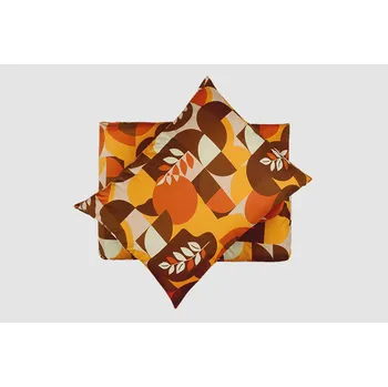 Povlečení Povlečení mikrosatén prodloužené SAFA hnědé