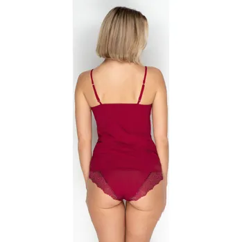 Dámské spodní prádlo TIMO Timo | Krajkové kalhotky Syrah - 90 / 37