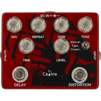Kytarový efekt CALINE CP-68 Distortion Delay
