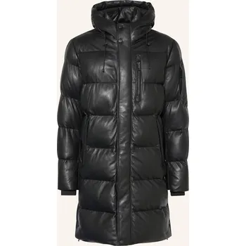 Milestone Pánská Kožená Prošívaná Bunda Mspiero, černá, 52