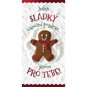 Albi Vánoční obálka na peníze - Veselý perníček