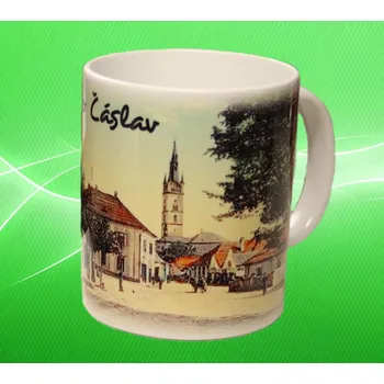 hrnek s Městem Čáslav I. 150 ml (hrneček s Městem hradem nebo zámkem)