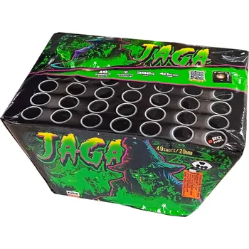 Zábavní pyrotechnika Kompaktní ohňostroj Jaga 49ran / 20mm