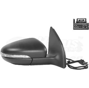 Auto zrcátko Vnější zpětné zrcátko VAN WEZEL 5863808