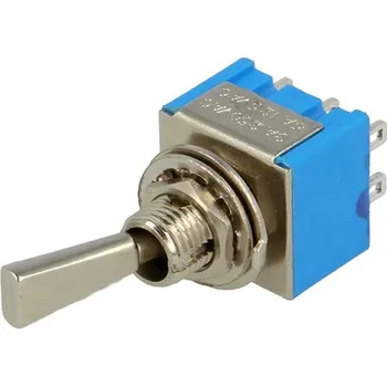 vypínač Přepínač páčkový TSM202F1 ON-ON