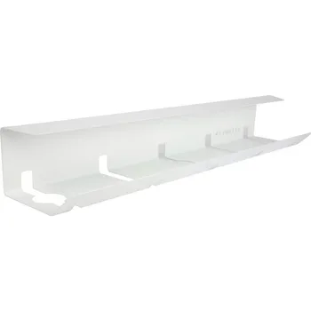 kabelová chránička Kabelový kanál pod pultem. Horizontální kabelová mřížka Deerhorn - Bílá