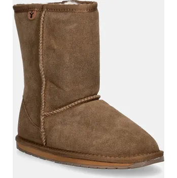 Dívčí sněhule Emu Australia - Dětské boty Wallaby Lo K10102.Che hnědá 82X, EUR 31