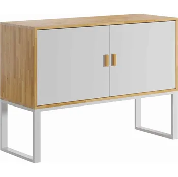 Kartotéka Bílá půdní kancelářská kartotéka 140 cm - Bílá