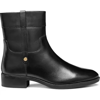 Dámské kozačky Kožené kotníkové boty Geox D FELICITY D56G1A.00043.C9999 černá 99X, EUR 38