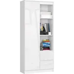 Regál R 80 cm CLP R11 bílá lesk 120800479