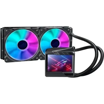 PC ventilátor ASUS ROG RYUJIN II 240 ARGB kapalinový chladič CPU, LCD, ARGB fan