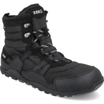 Dámská zimní obuv Barefoot pánské zimní boty Xero shoes - Alpine M Black černé Velikost: 43/44