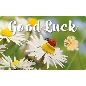 Zlatá mince Čada "Hodně štěstí" (proof), 0,031 g ryzího zlata (0.999 proof)