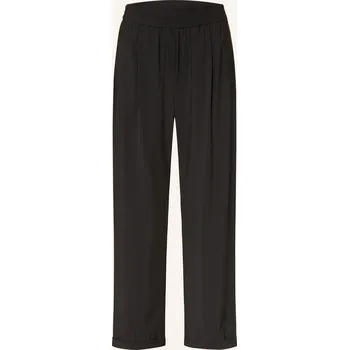 Dámské kalhoty Marc Cain Dámské 7/8 Kalhoty S Galonovými Pruhy, 900 black, 46