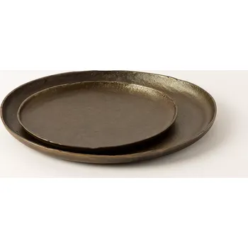 Set táců Plate, mosaz - vtwonen