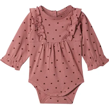 Kojenecký body lupilu® Dívčí body s dlouhými rukávy (světle růžová, 86/92)