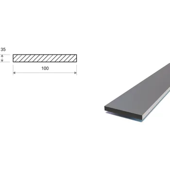 Stavební profil Plochá ocel 100x35